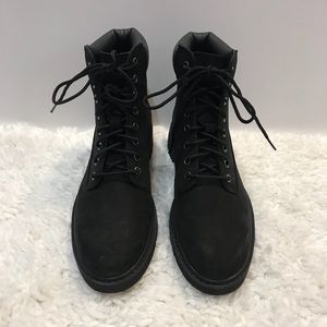Timberland Black Lace Up Boots